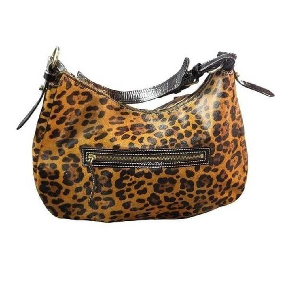 Dooney & Bourke Safari Print Shoulder Bag Genuine… - image 4