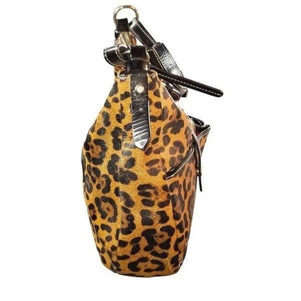 Dooney & Bourke Safari Print Shoulder Bag Genuine… - image 5