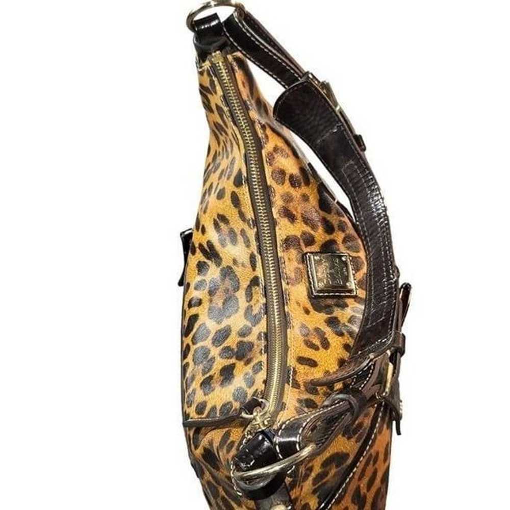 Dooney & Bourke Safari Print Shoulder Bag Genuine… - image 9