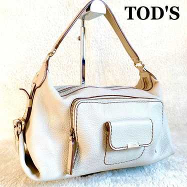 【Good Condition】TOD'S Leather Handbag One Shoulder