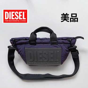 Diesel padded nylon 2-way tote bag in excellent co