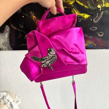 No. 21 Bijou Pink Shoulder Bag Glossy Sparkly Y2K… - image 1