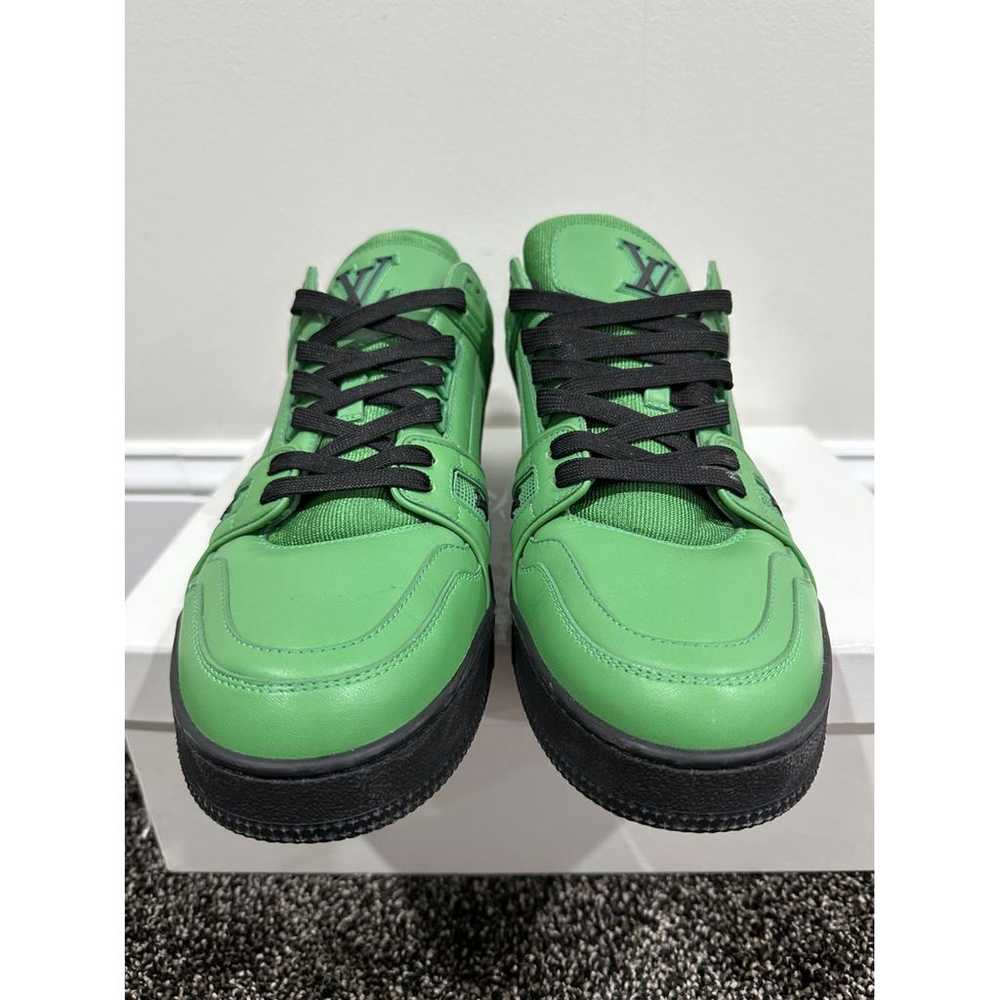 Louis Vuitton Lv Trainer leather low trainers - image 6