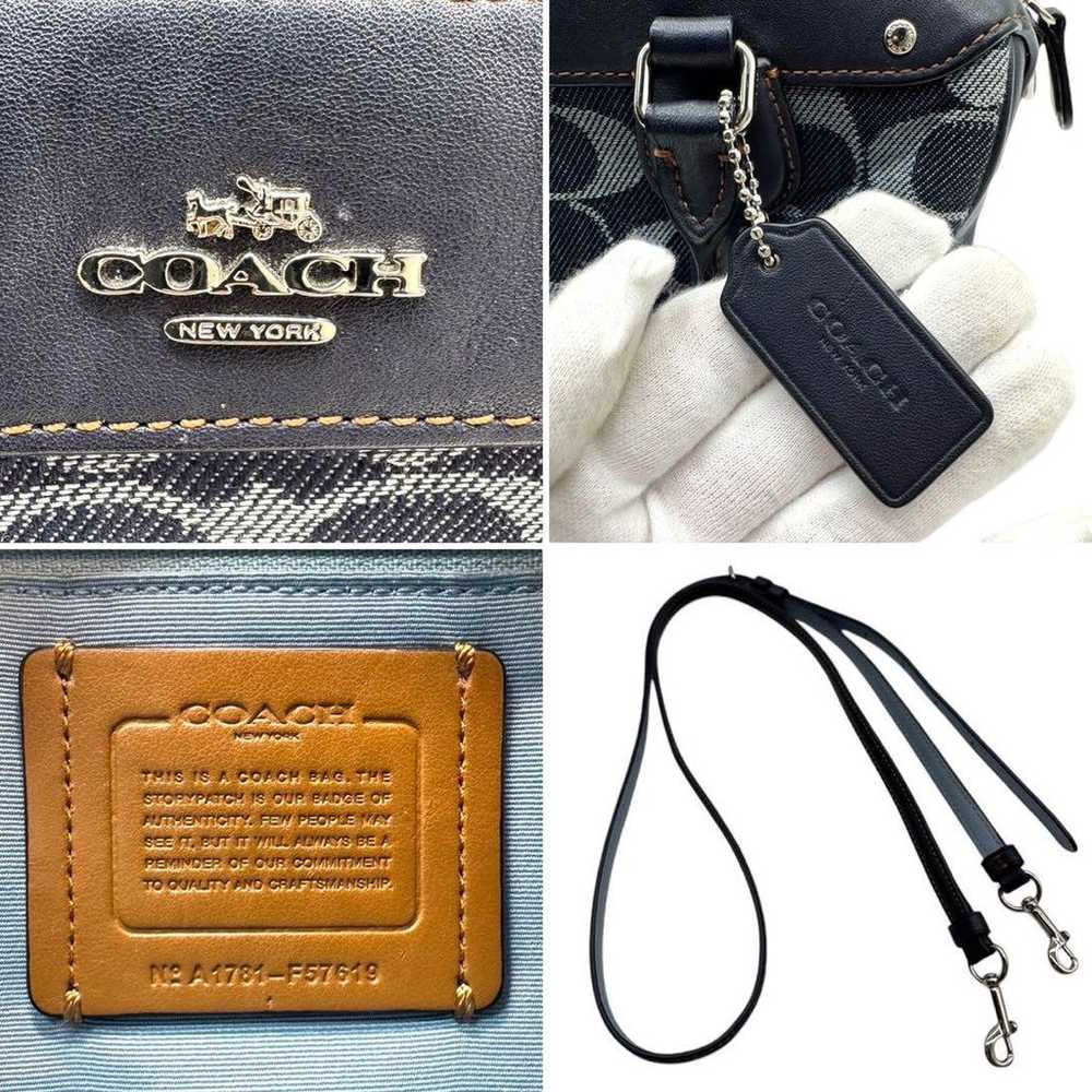 Brand new Coach 2way mini Boston shoulder bag, ha… - image 10