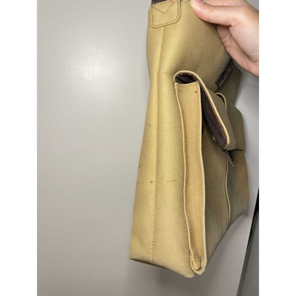 Lauren Ralph Lauren Tote Tan 2 Large Front Pocket… - image 6