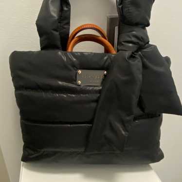 Kate Spade Nylon Bow Puffer Tote - image 1