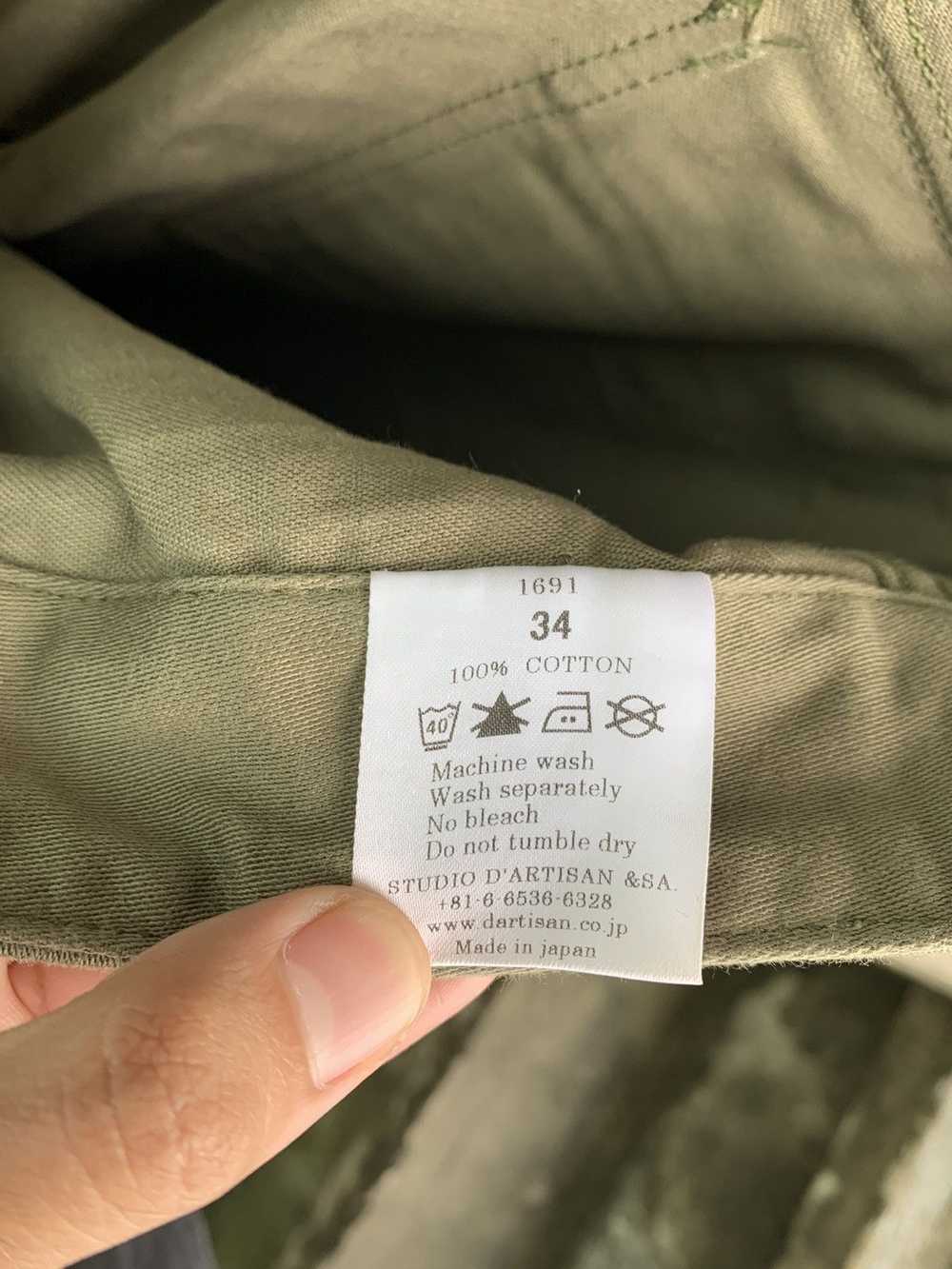 Studio D'Artisan Military Baker Pants - image 11