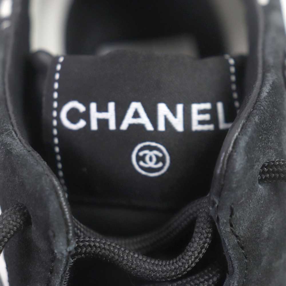 CHANEL sneakers 21N G38290 Main: suede, nylon Bla… - image 9