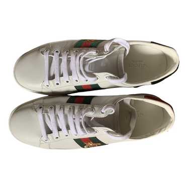 Gucci Ace leather low trainers - image 1