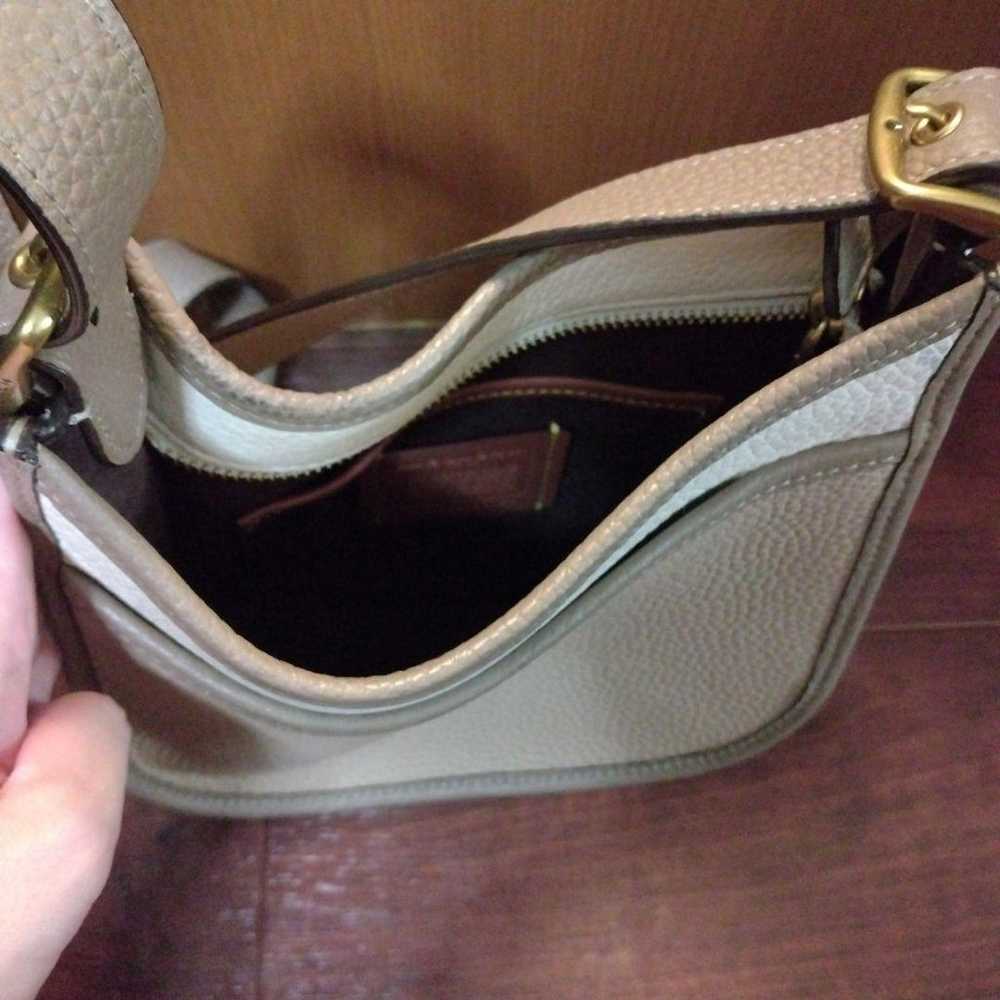 Coach Shoulder Bag Beige Brown - image 7