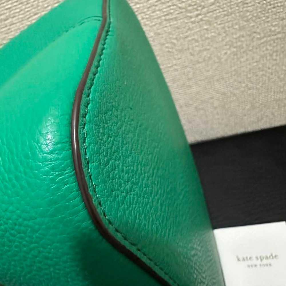 【Excellent Condition】Shoulder Bag Kate Spade Green - image 10