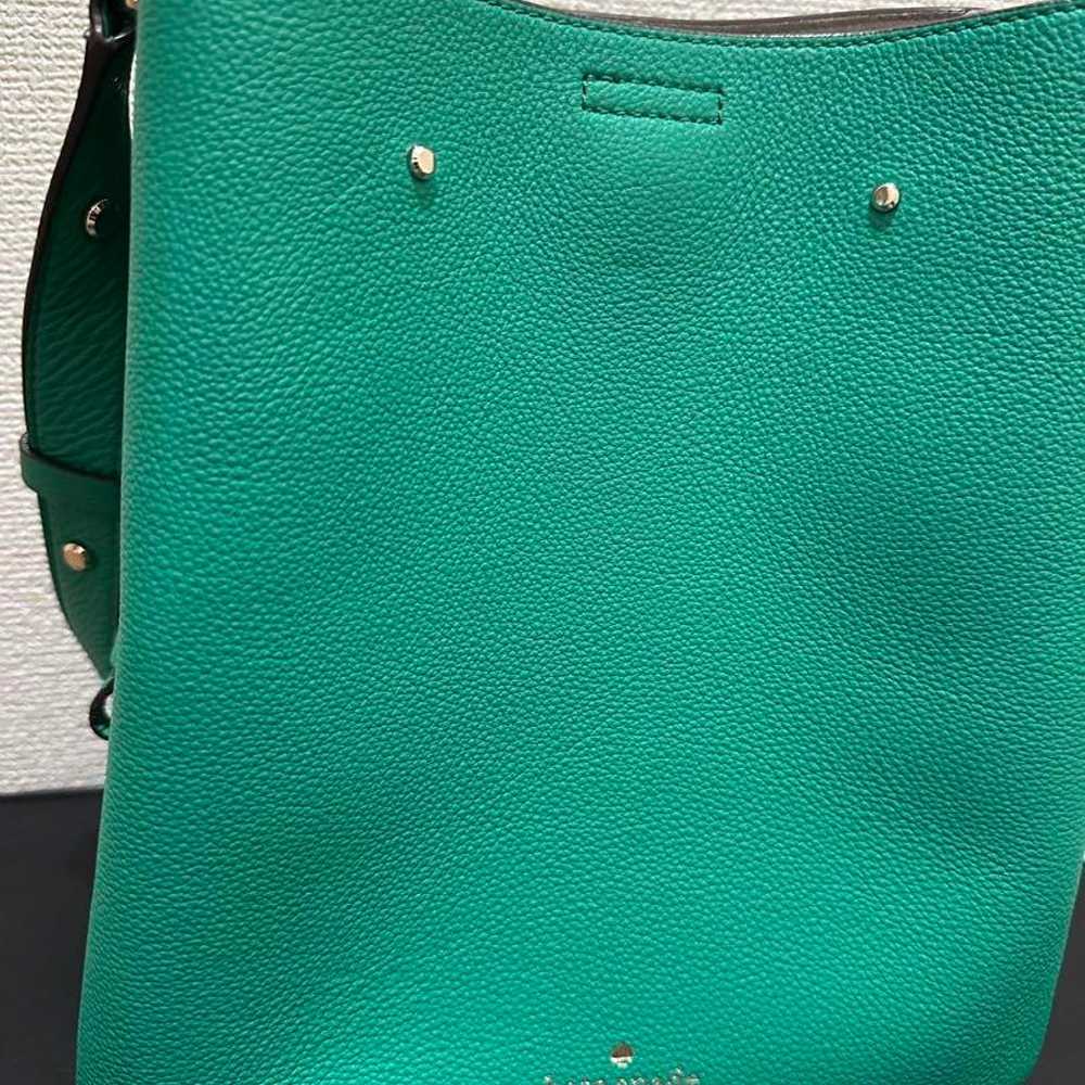 【Excellent Condition】Shoulder Bag Kate Spade Green - image 3