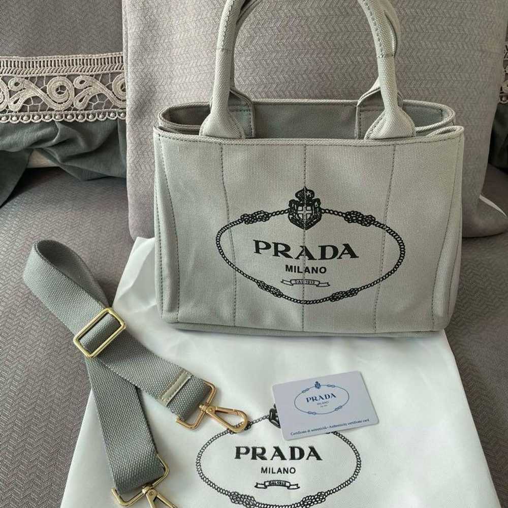 ✨Excellent condition✨ Prada Canapa handbag tote b… - image 2