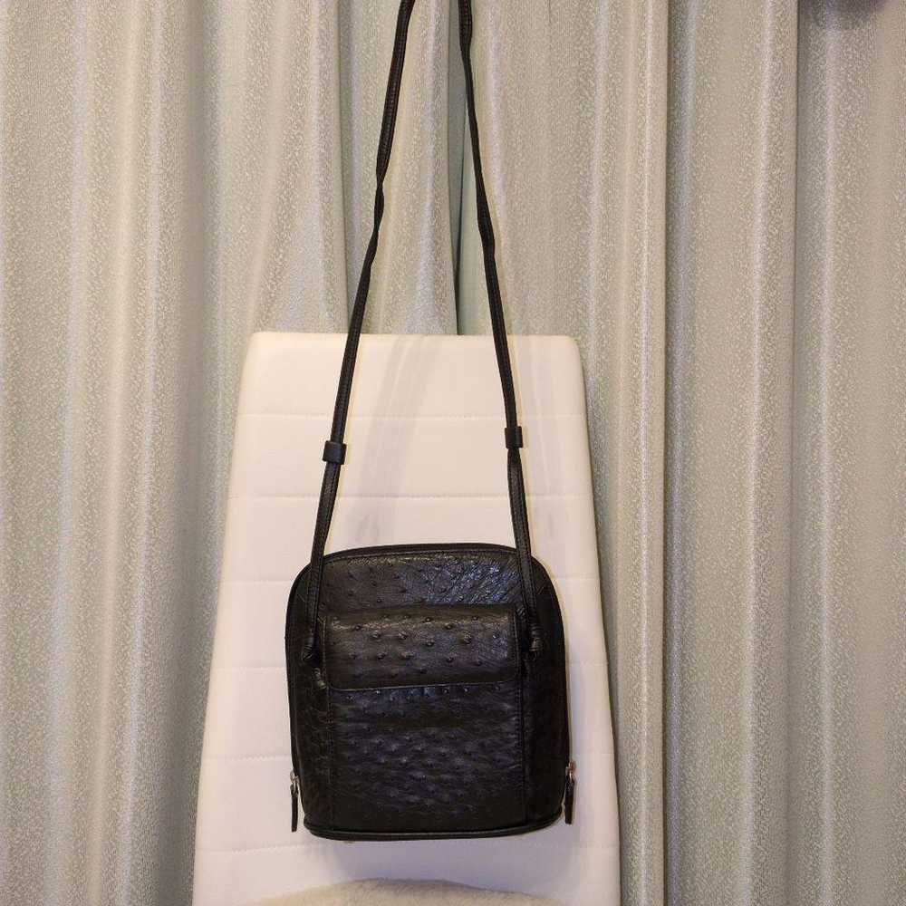 Ostrich shoulder bag - image 1