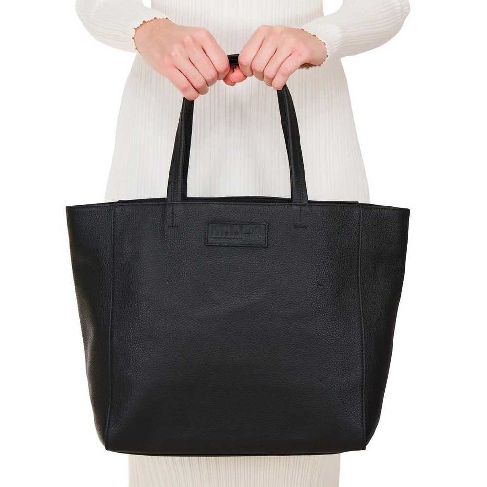 M.I.L.A. Luxury Leather Tote Bag | Black - image 1