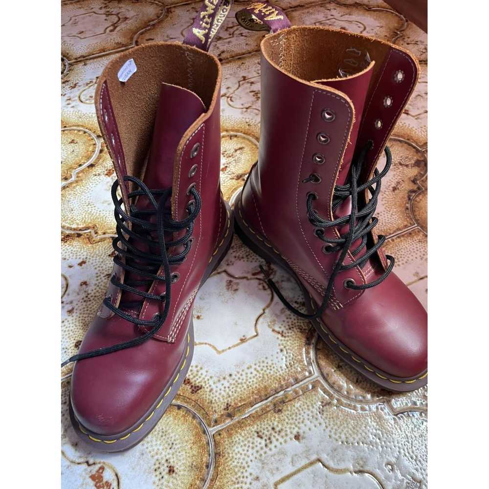 Dr. Martens 1490 (10 eye) leather boots - image 2