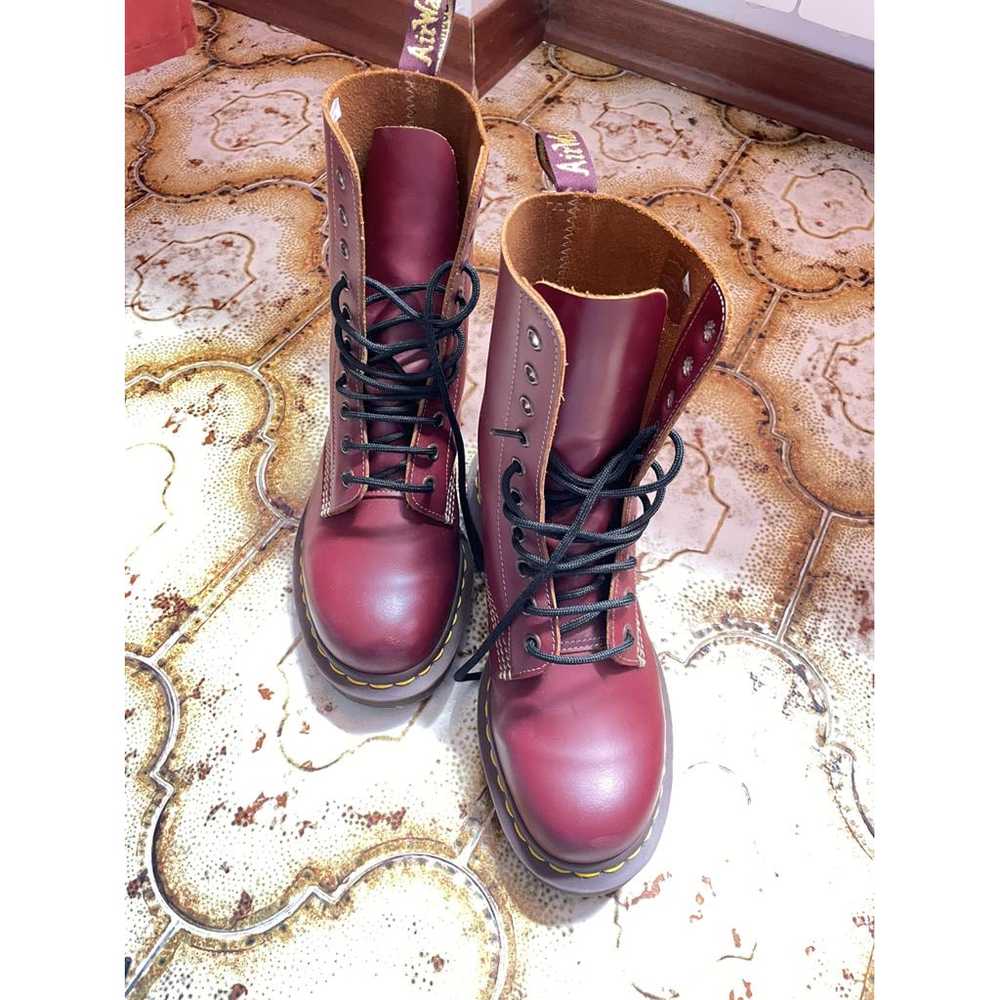 Dr. Martens 1490 (10 eye) leather boots - image 3