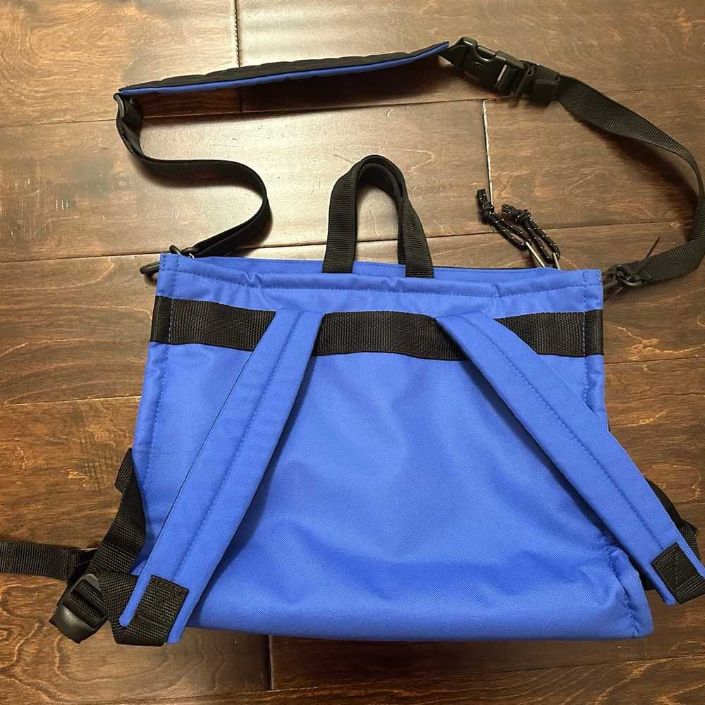 Telfar x Eastpak Blue Medium Shopper Bag Backpack - image 4