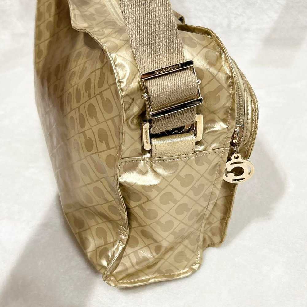 Excellent item ✨ Gherardini Shoulder Bag Gold Nyl… - image 5