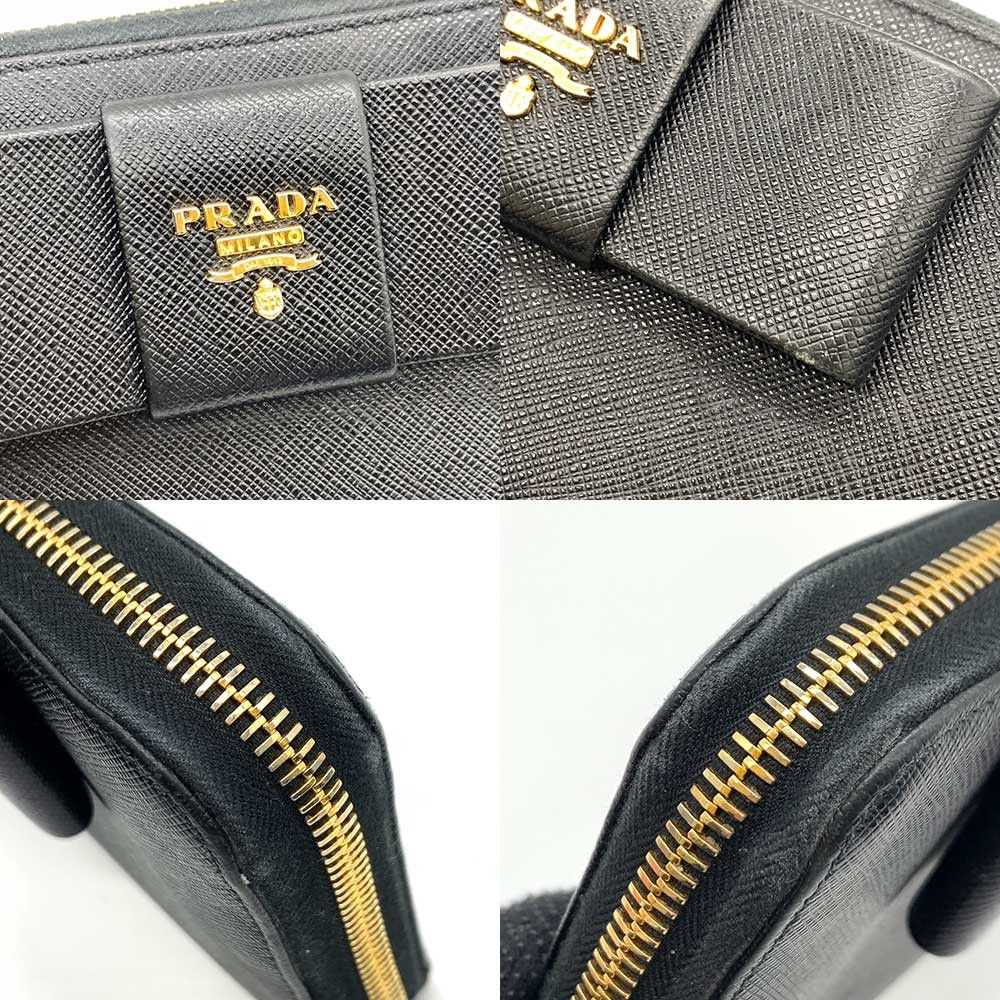 Prada Prada Prada Saffiano Leather Long Wallet 1M… - image 3