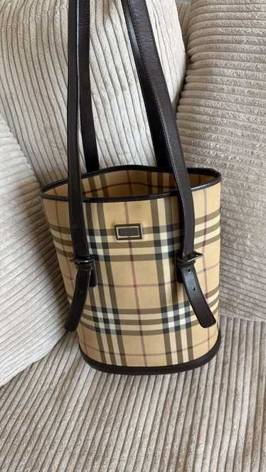 Burberry Vintage BURBERRY Bucket Bag