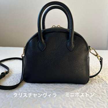 Christian Villa Mini Boston Bag Black - image 1