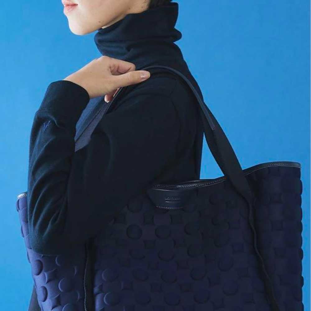 LAQUOH Nanban shippo embossed bonding tote L [031… - image 10