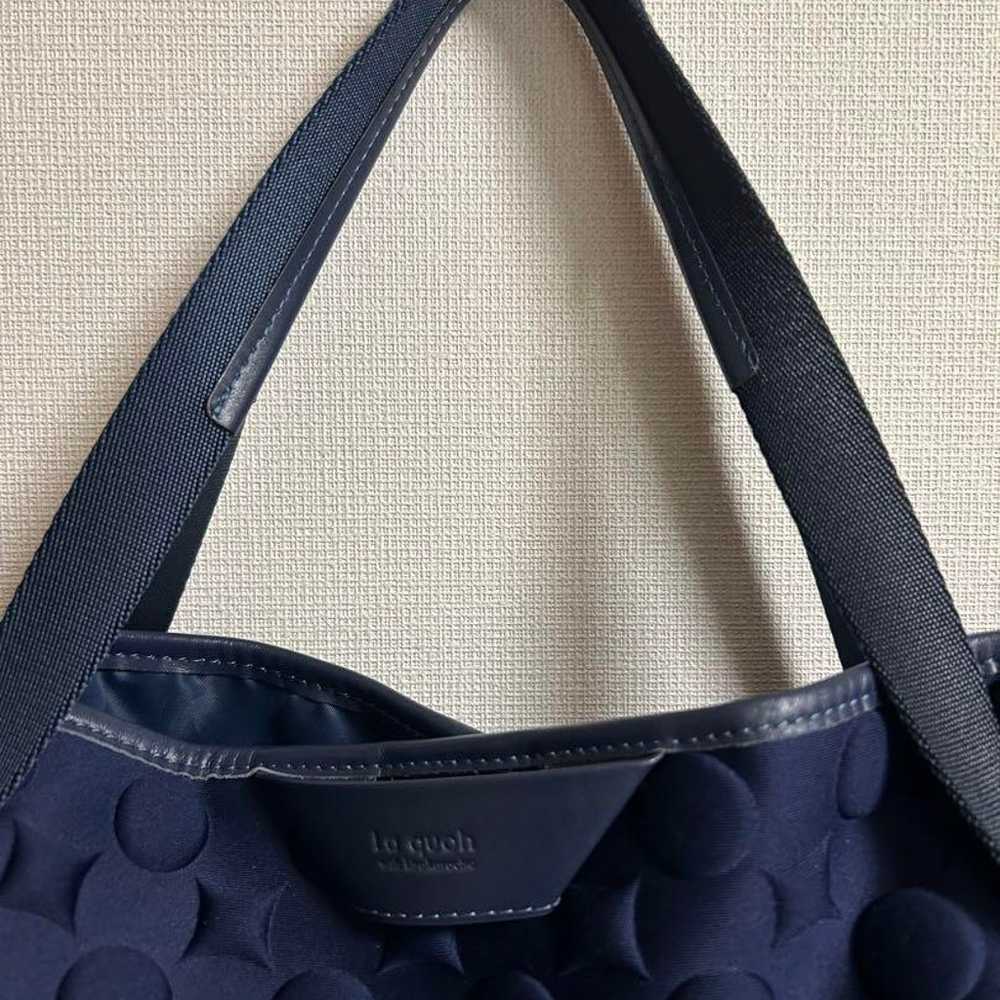 LAQUOH Nanban shippo embossed bonding tote L [031… - image 3