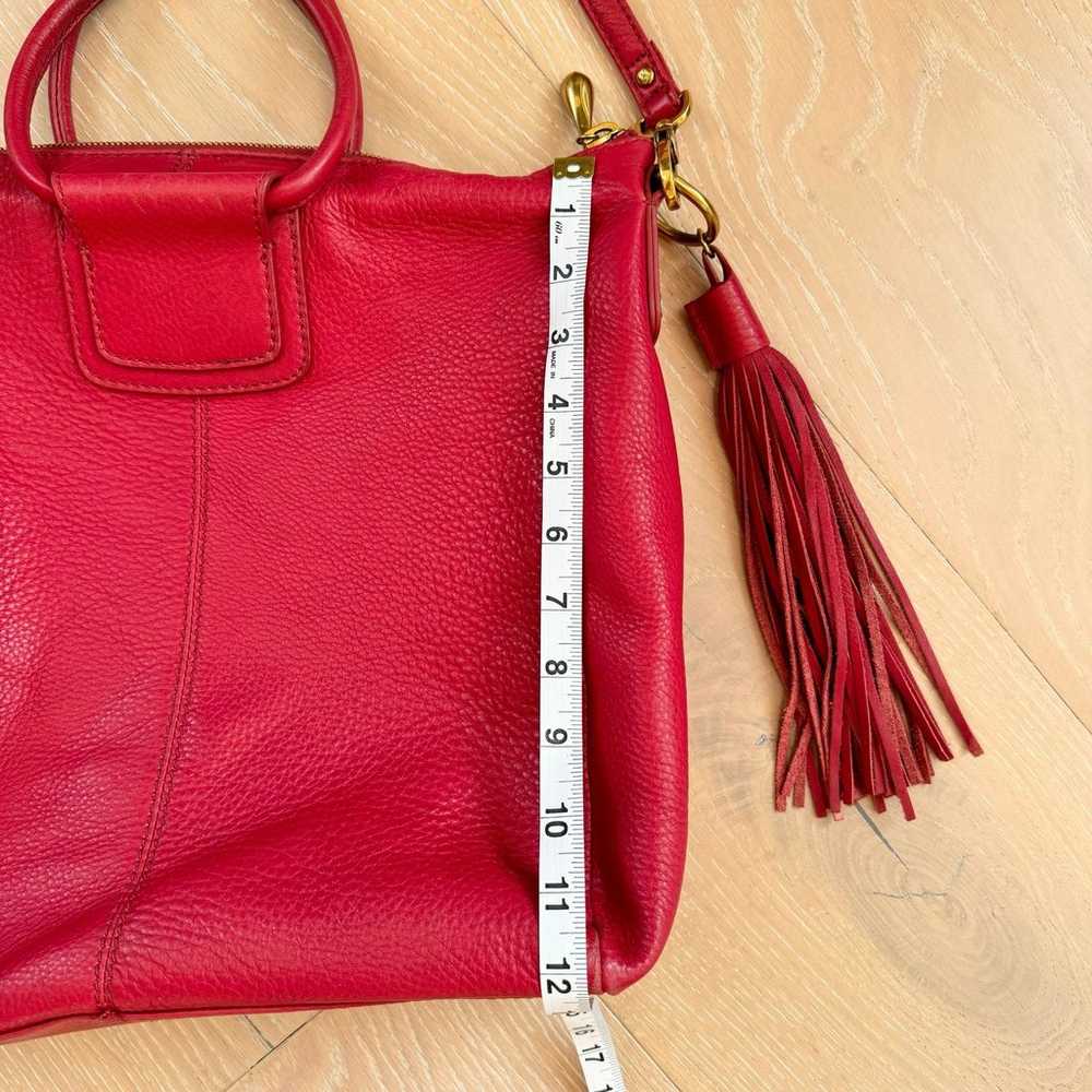 HOBO Large Sheila Red Leather Bag Women's Satchel… - image 9