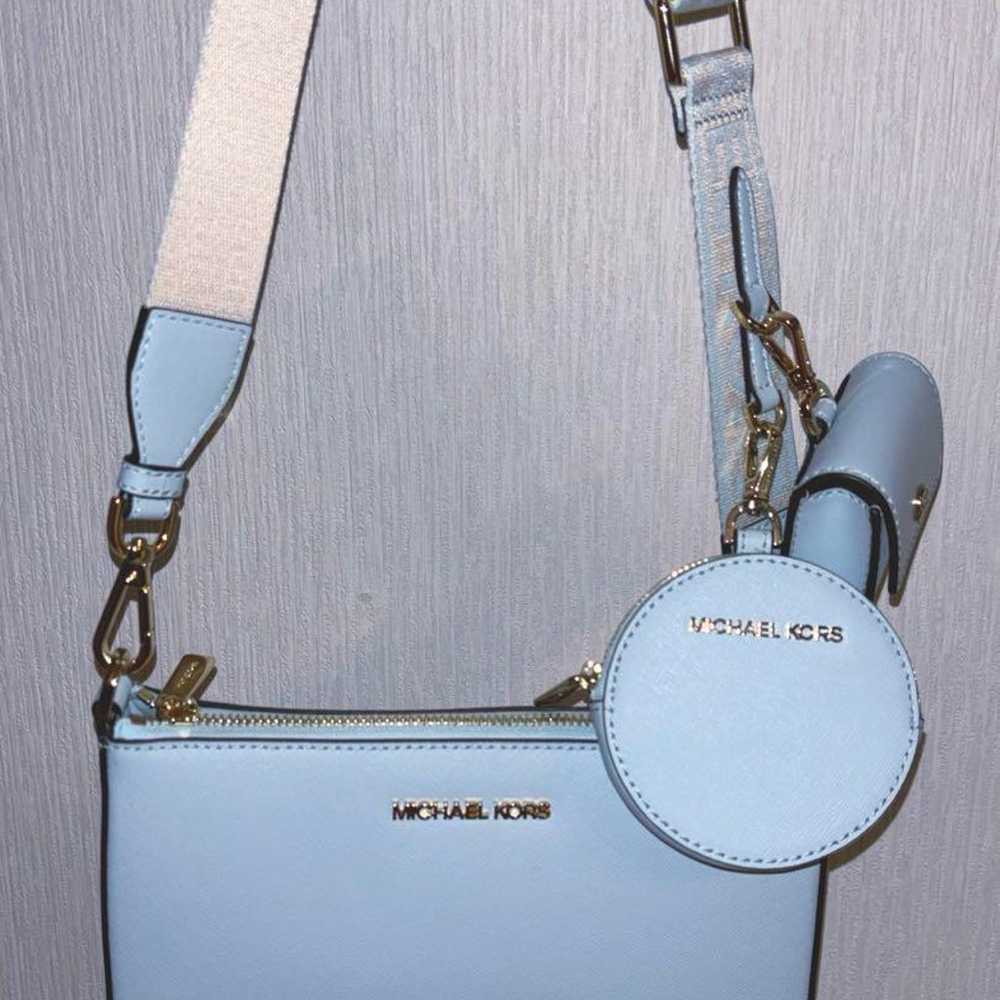 Michael Kors shoulder bag in light blue - image 1