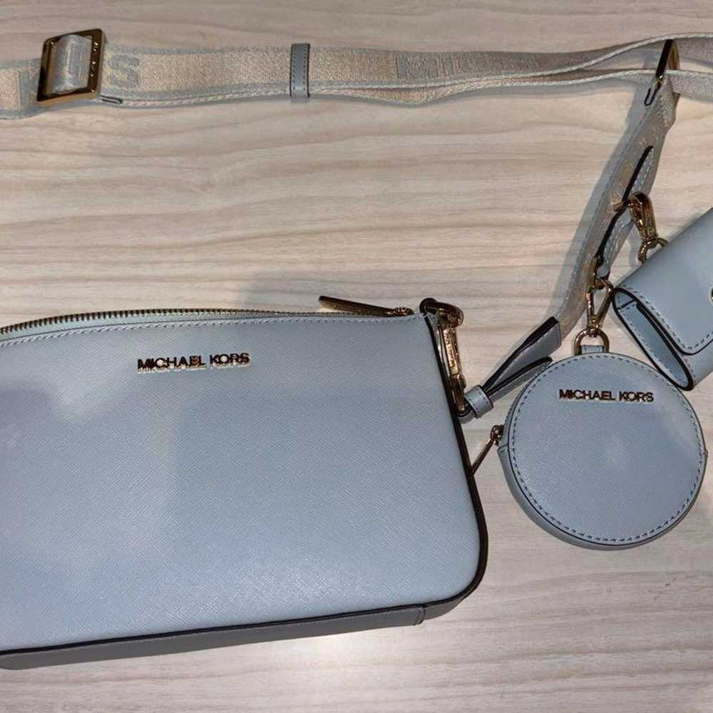 Michael Kors shoulder bag in light blue - image 5