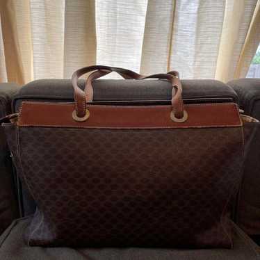 Vintage CELINE Brown Tote Bag.