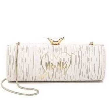 kate spade Wedding Belles “Mr & Mrs” Bridal Clutc… - image 1