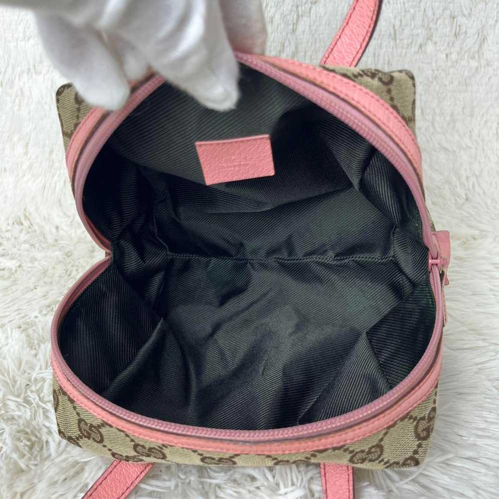 ✨Excellent Condition✨ Gucci Mini Handbag GG Canva… - image 10