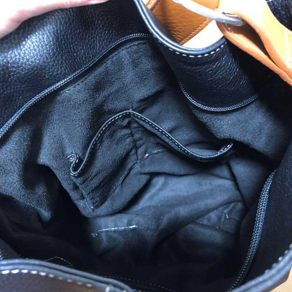 Leather Shoulder Bag Black Tod's - image 3