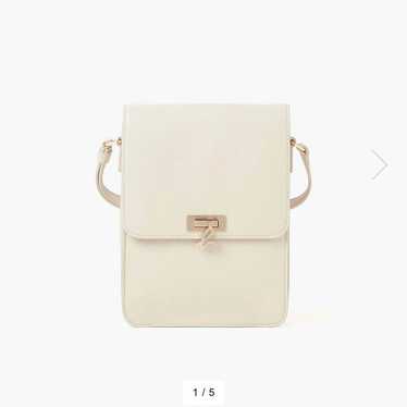 Agnes B Shoulder Bag Beige - image 1