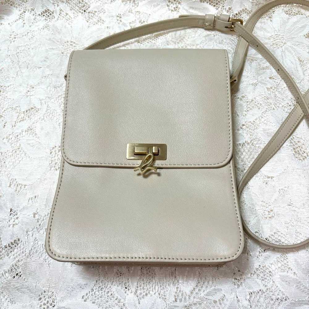 Agnes B Shoulder Bag Beige - image 2