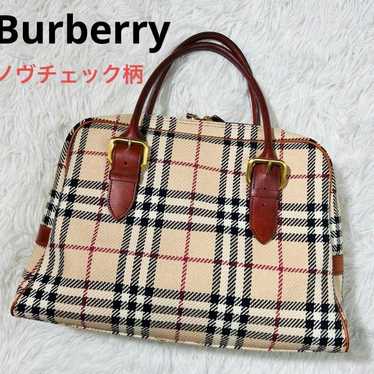 Burberry Nova Check Tote Bag.