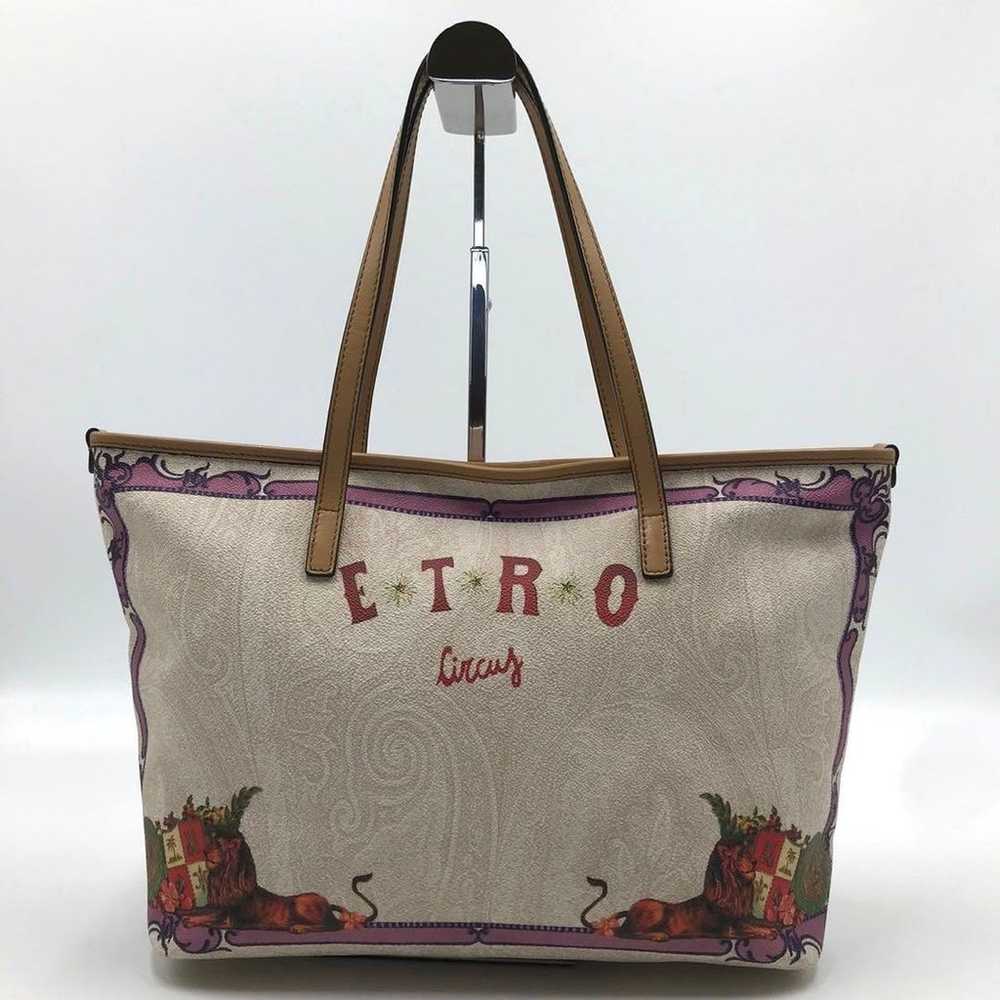 Unused class/A4 storage possible ✨ Etro tote bag … - image 3