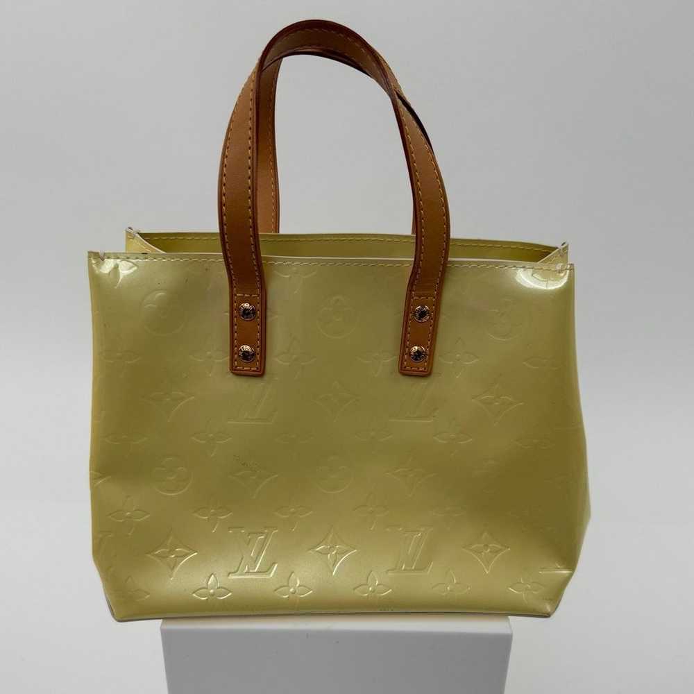 Louis Vuitton LV Yellow Vernis Reade PM Tote Bag - image 2