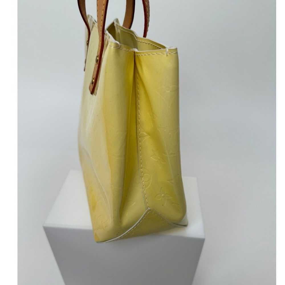 Louis Vuitton LV Yellow Vernis Reade PM Tote Bag - image 4