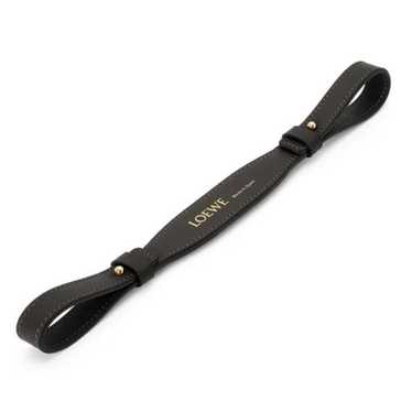 LOEWE Loewe Shoulder Strap Branded Short Strap Bla