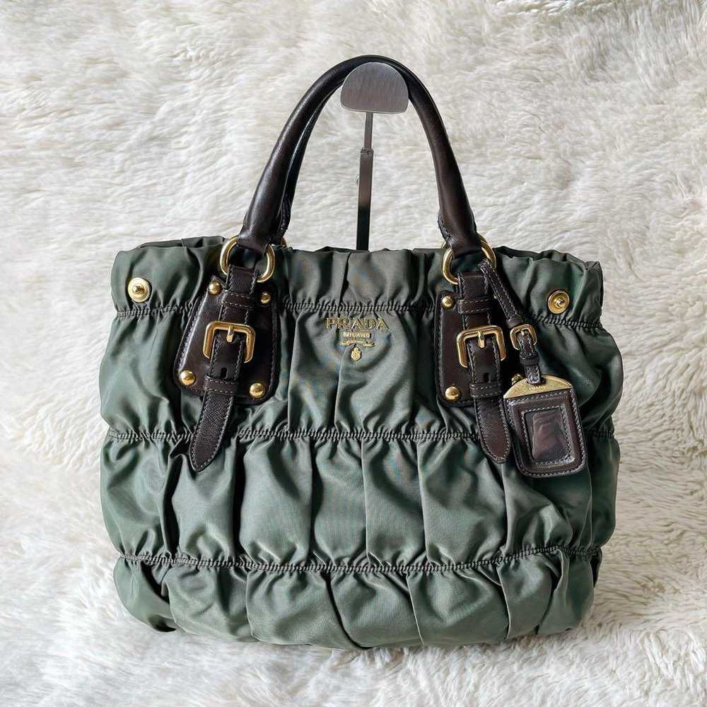 ♡ Excellent Condition ♡ PRADA 2WAY Shoulder Bag G… - image 2