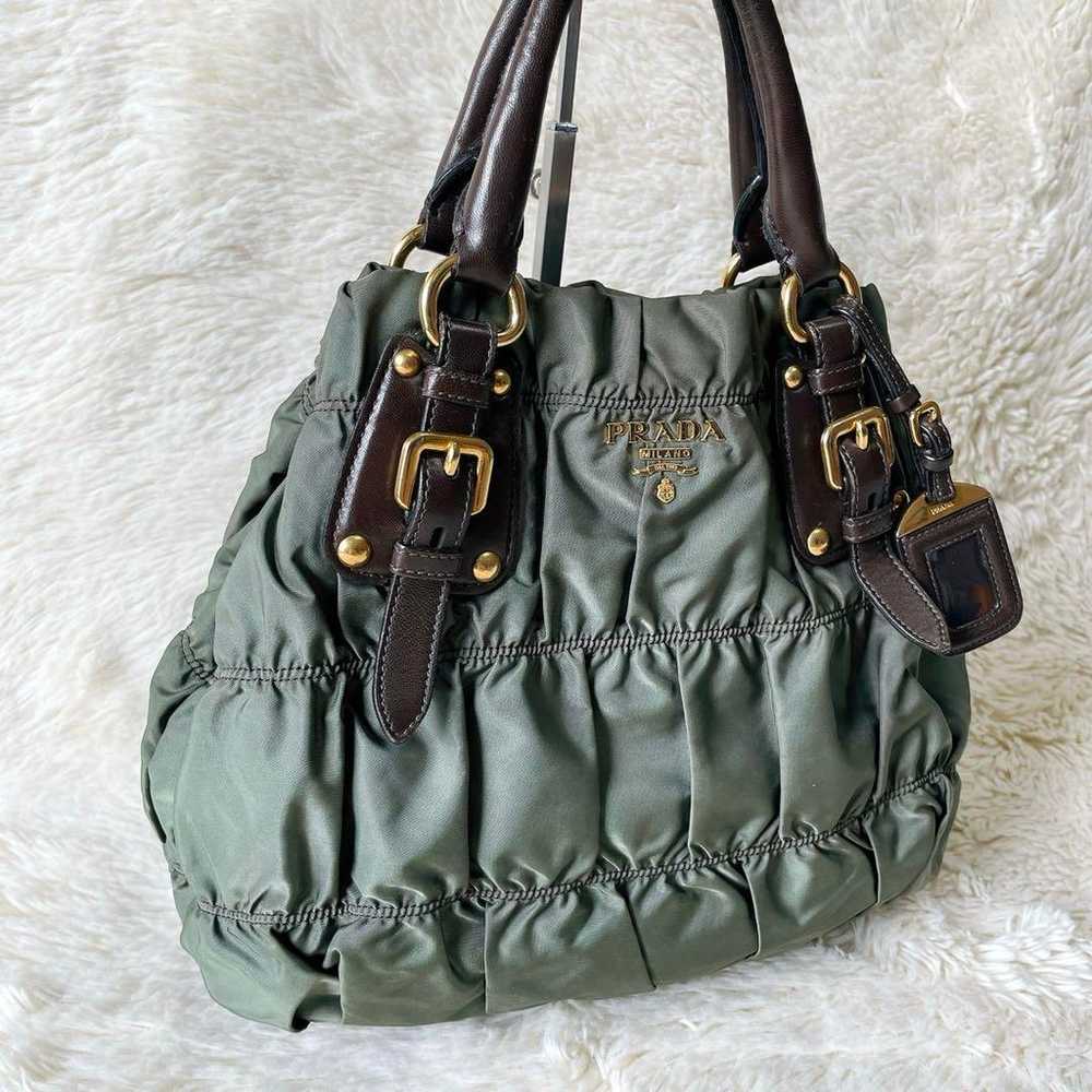 ♡ Excellent Condition ♡ PRADA 2WAY Shoulder Bag G… - image 3