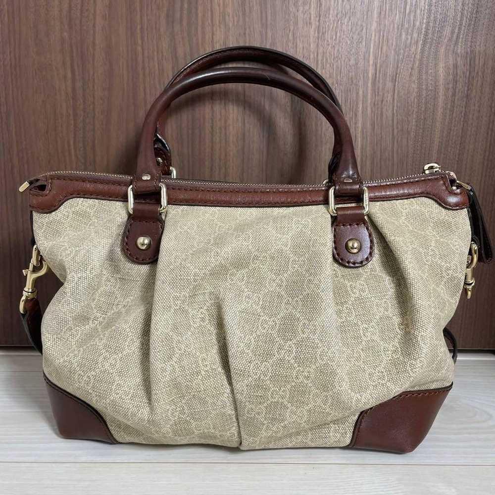 Gucci Sookey Handbag 2way GG - image 2