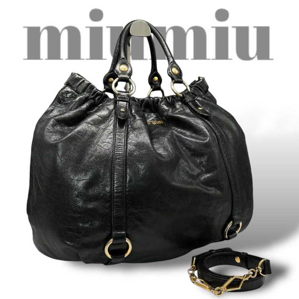 Miu Miu 2way tote shoulder bag - image 1