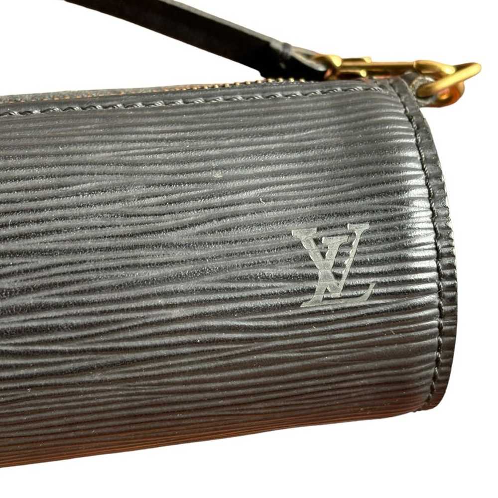 Louis Vuitton Black Epi Papillon Mini Pouch - image 5