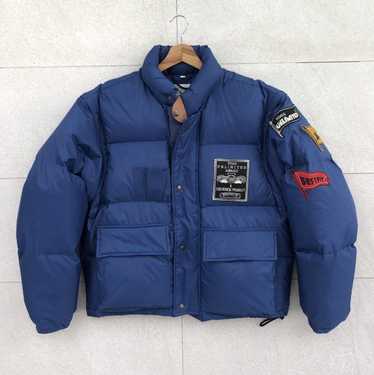 Chevignon Vintage Down Jacket Blue K SMOOTH Casual Togs Unlimited Winter coat on sale