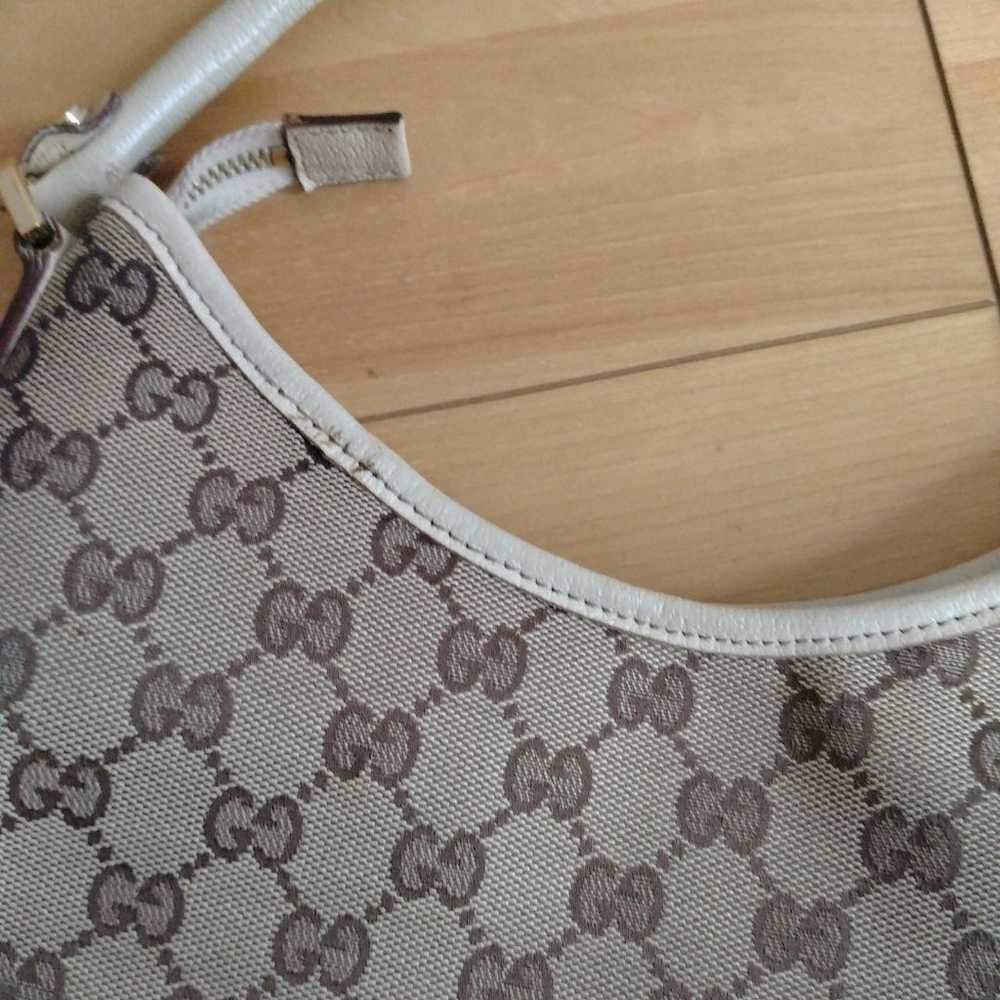 Gucci Ladies Shoulder Bag One Handle Abby Canvas … - image 11