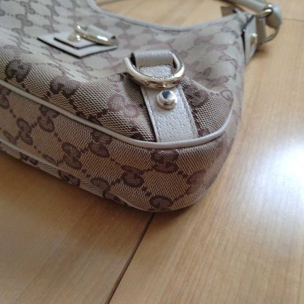 Gucci Ladies Shoulder Bag One-shoulder Canvas wit… - image 5